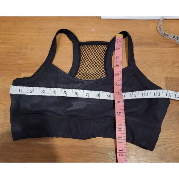 Celestial Bodiez CB Collective Camo Fishnet Sports Bra M - Picture 7 of 7